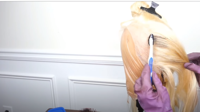 how to dye lace wig